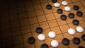 GoÃÂ  abstract strategyÃÂ board gameÃÂ for two players image 3d rendering